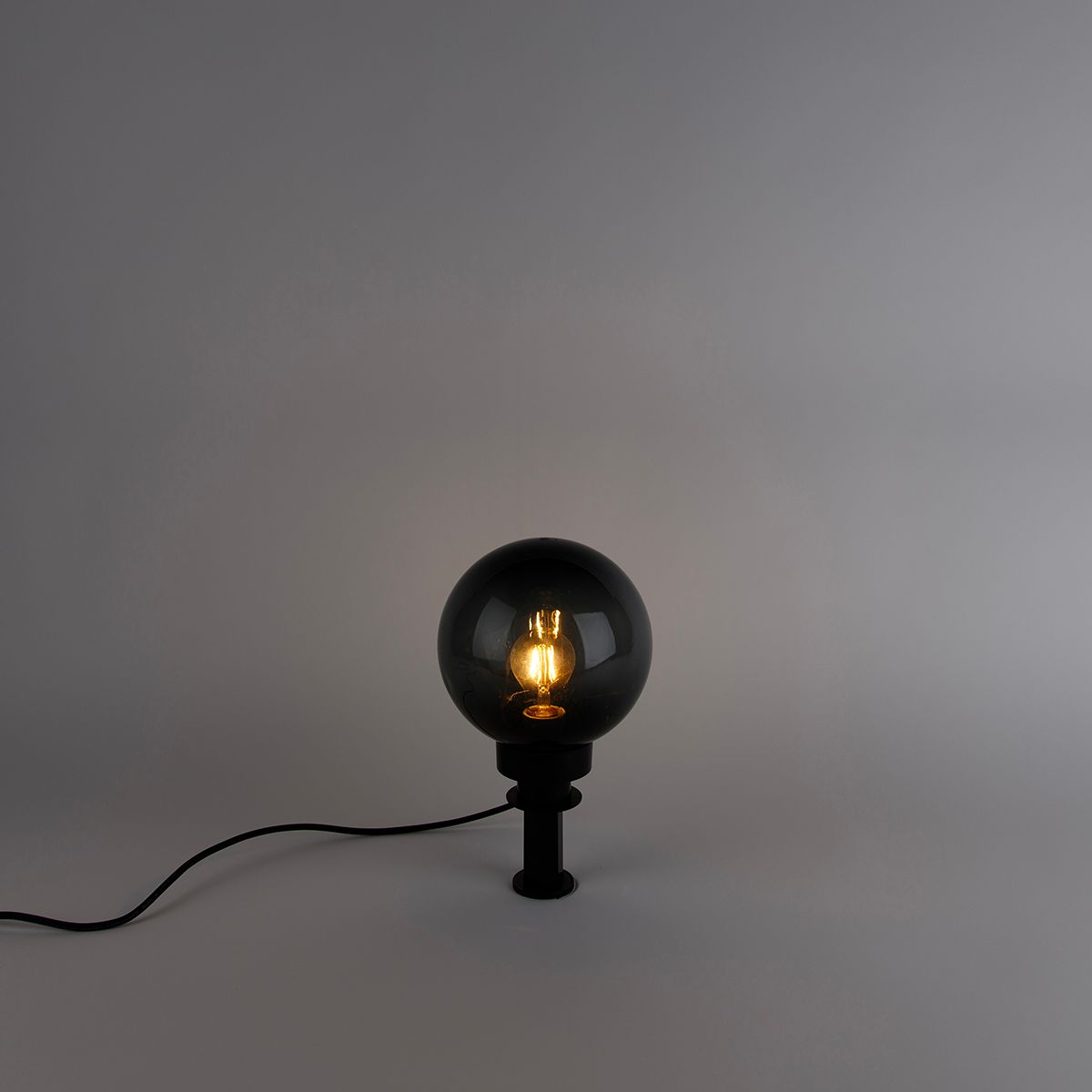 Moderne prikspot smoke 20 cm IP44 - Moshi