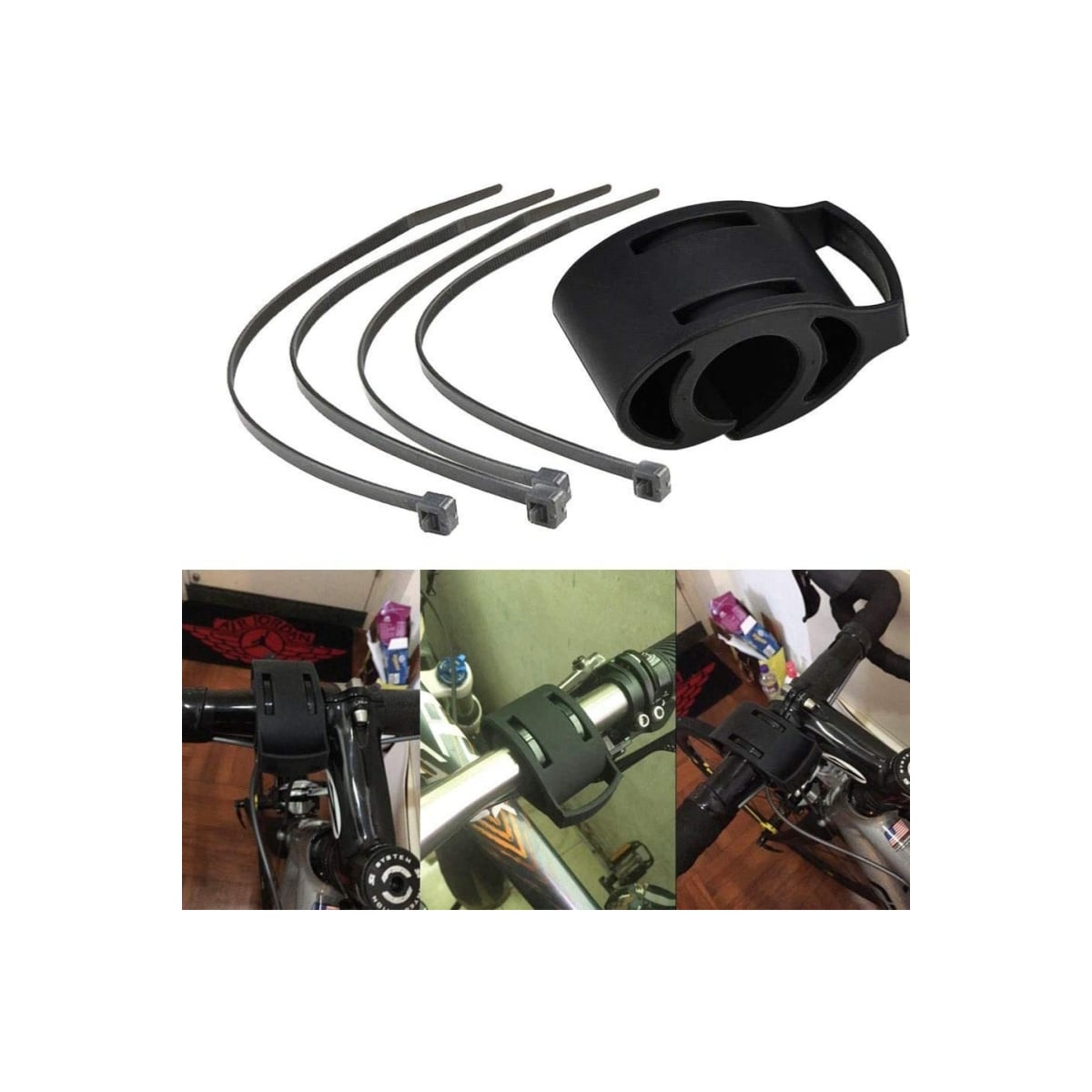 Silikon sykkelfeste for Garmin Forerunner smartklokker