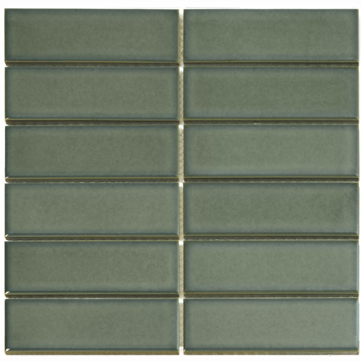 The Mosaic Factory Barcelona mozaïek tegels 29x30 rechthoek forest green