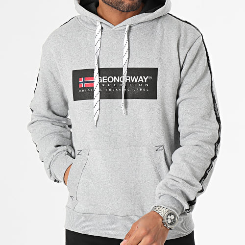 Sweat Capuche Gris