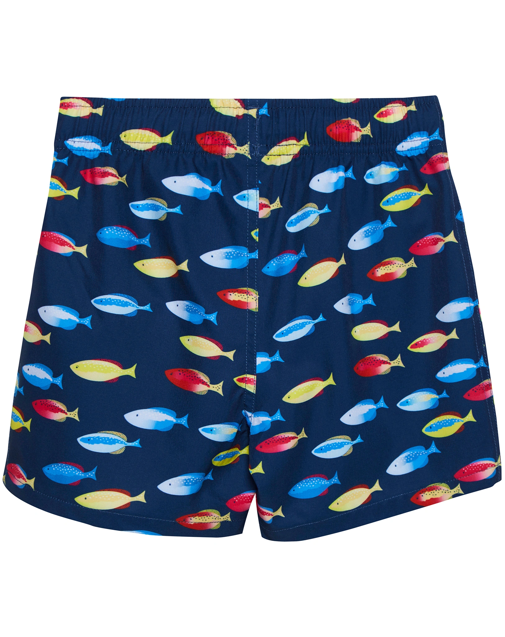 Badeshorts SCHOOL OF FISH in goji berry