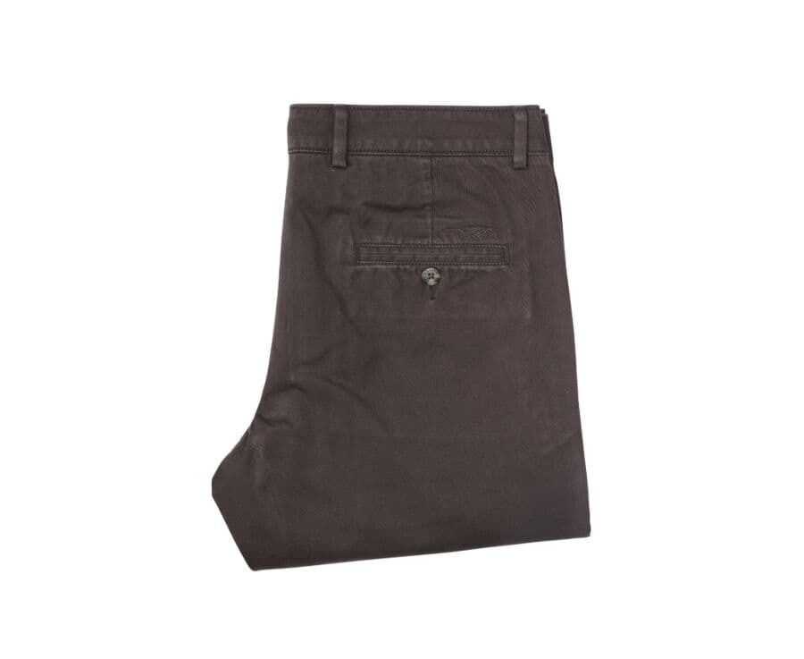 Pantalon chino homme Brun Sombre - NIGEL II