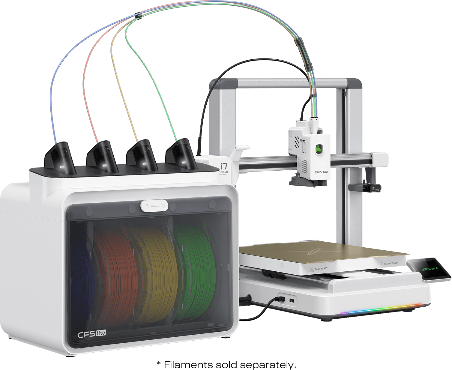 Creality  SPARKX i7 Combo    4 Farben 3D-Drucker mit automatischem Filamentwechsel