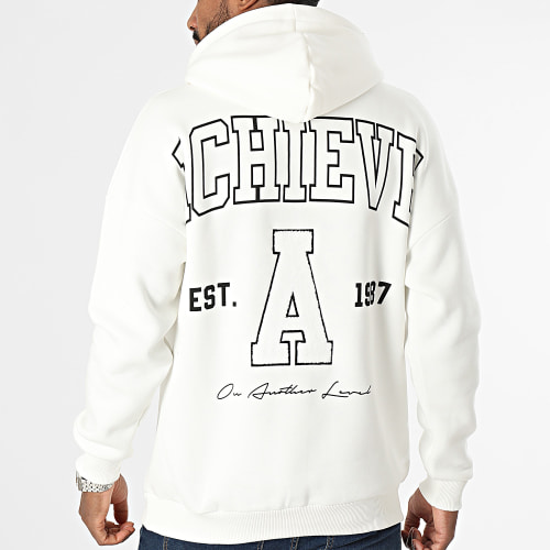 Sweat Capuche Blanc