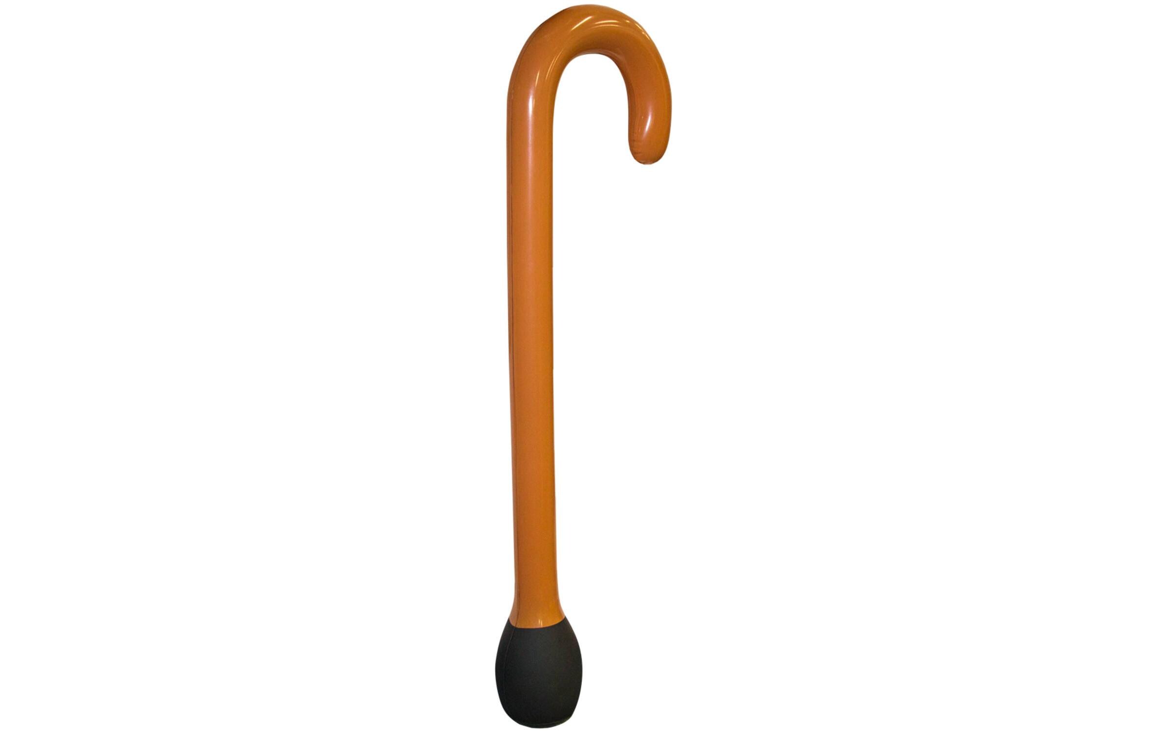 Aufblasbares Accessoire Wanderstock Braun/SchwarzAufblasbares Partyaccessoire Gehstock
