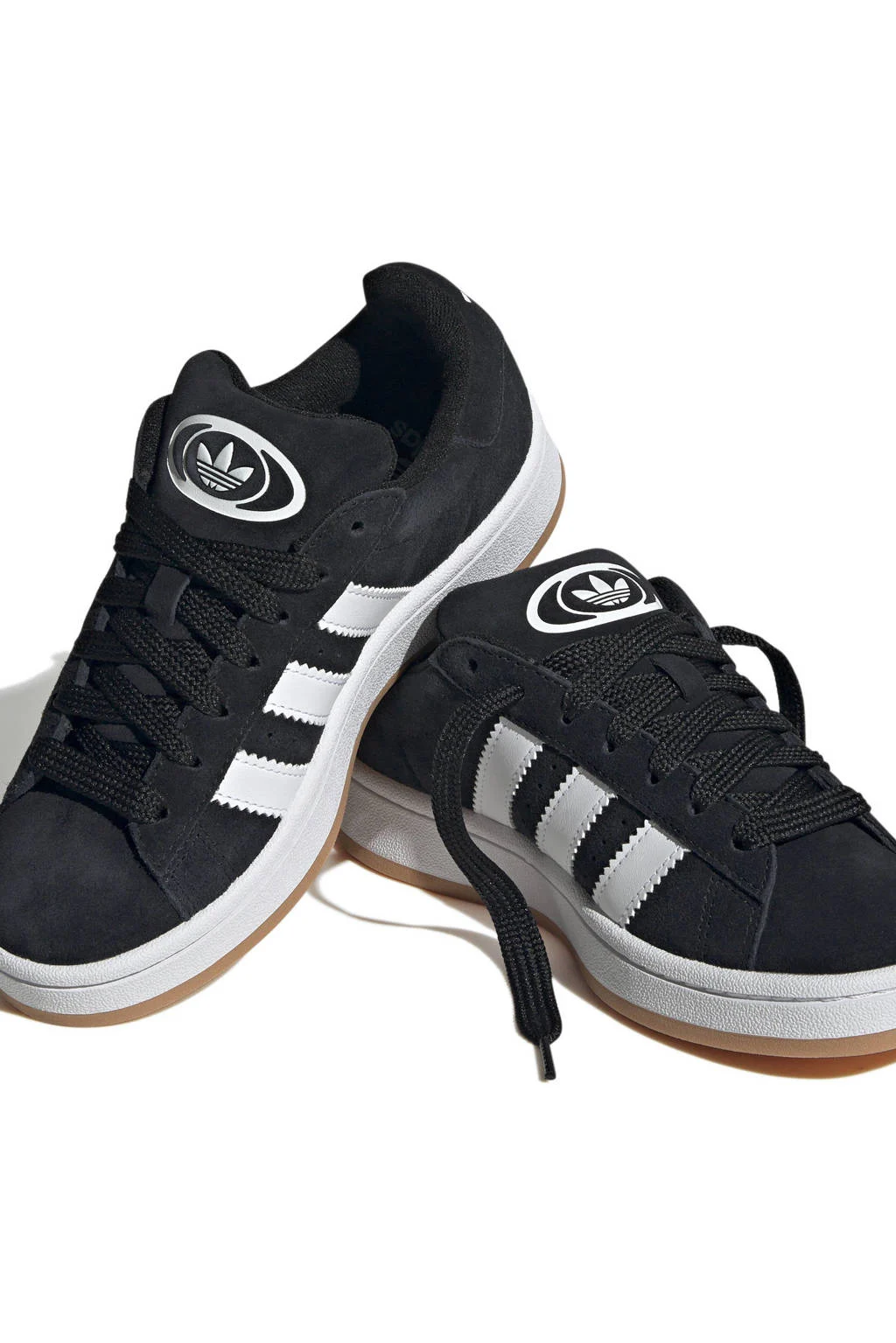 adidas Campus 00'ssuède sneakers zwart/wit