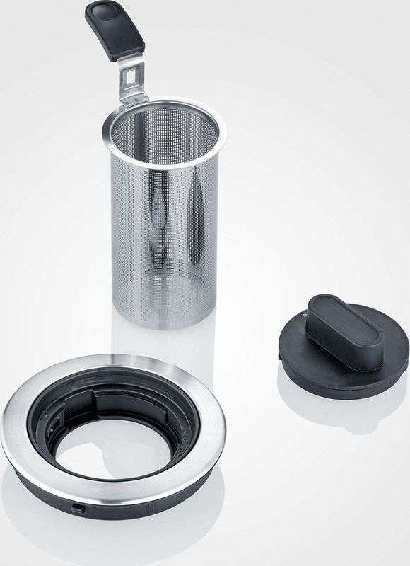 Severin - WK 3473 - Waterkoker - Glazen - Roestvrijstaal - 1 Liter