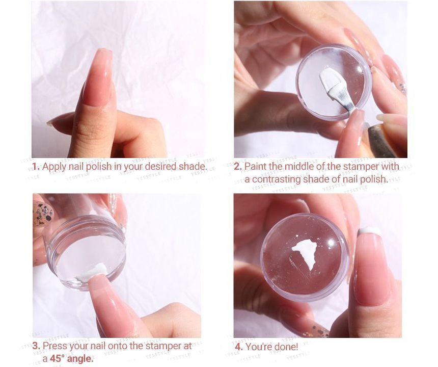 Monoe - Transparante Nail Art Stamper