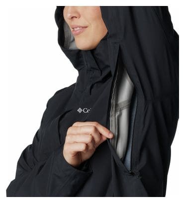 Veste Imperméable Femme Columbia Wahkeena Falls 3L Noir