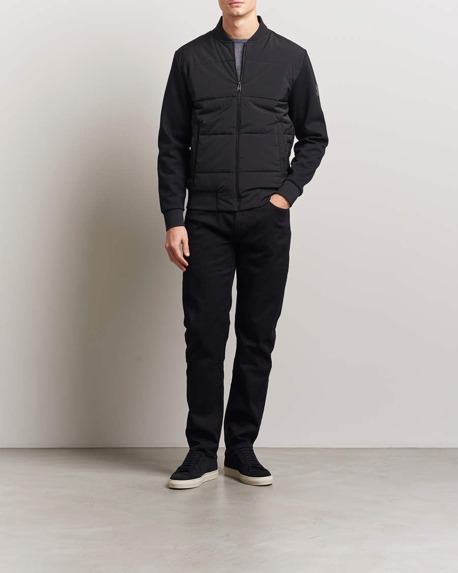 BOSS BLACK Skiles Hybrid Jacket Black