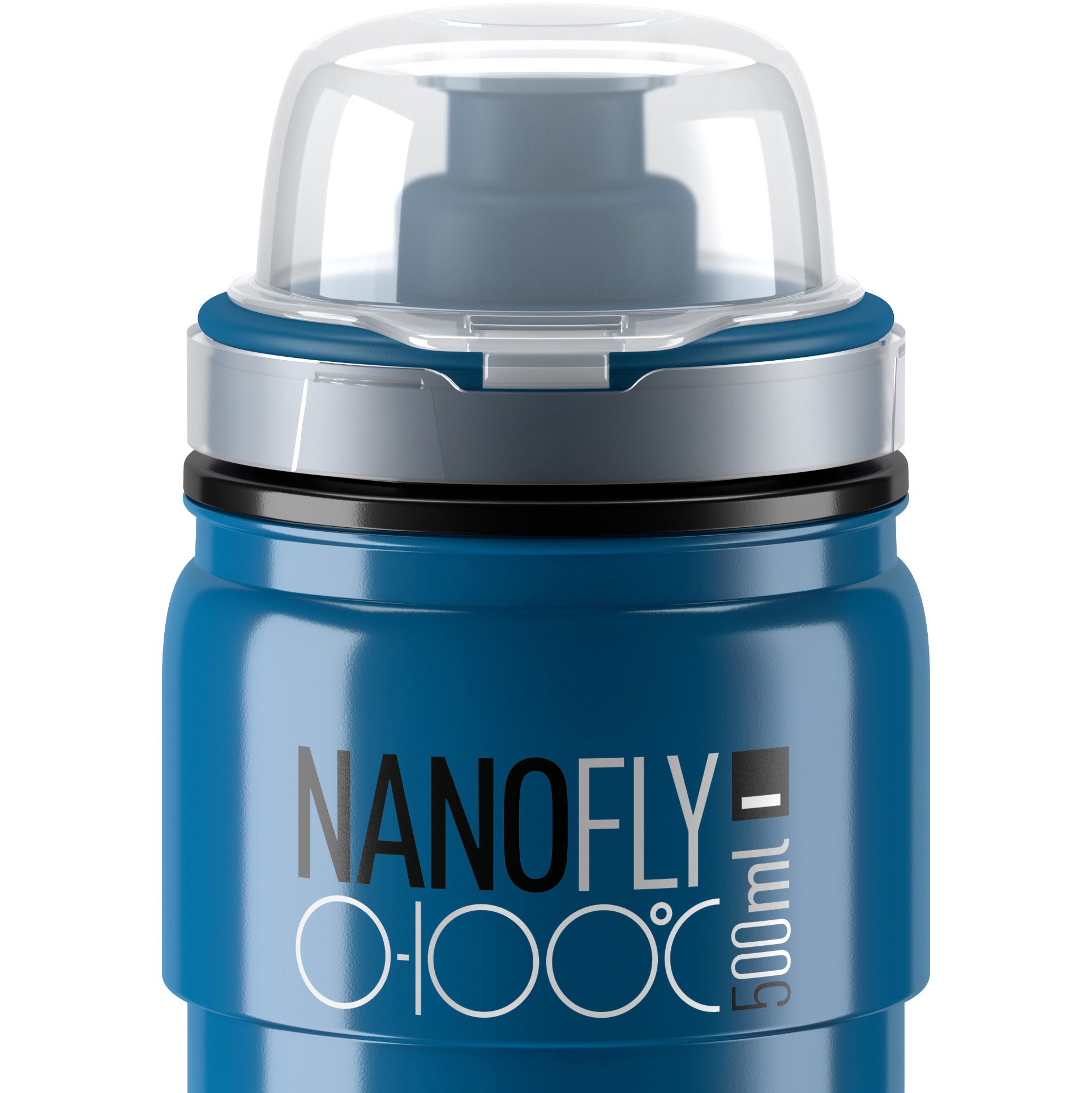 Elite Nanofly 0-100 Thermoflasche 500ml blau