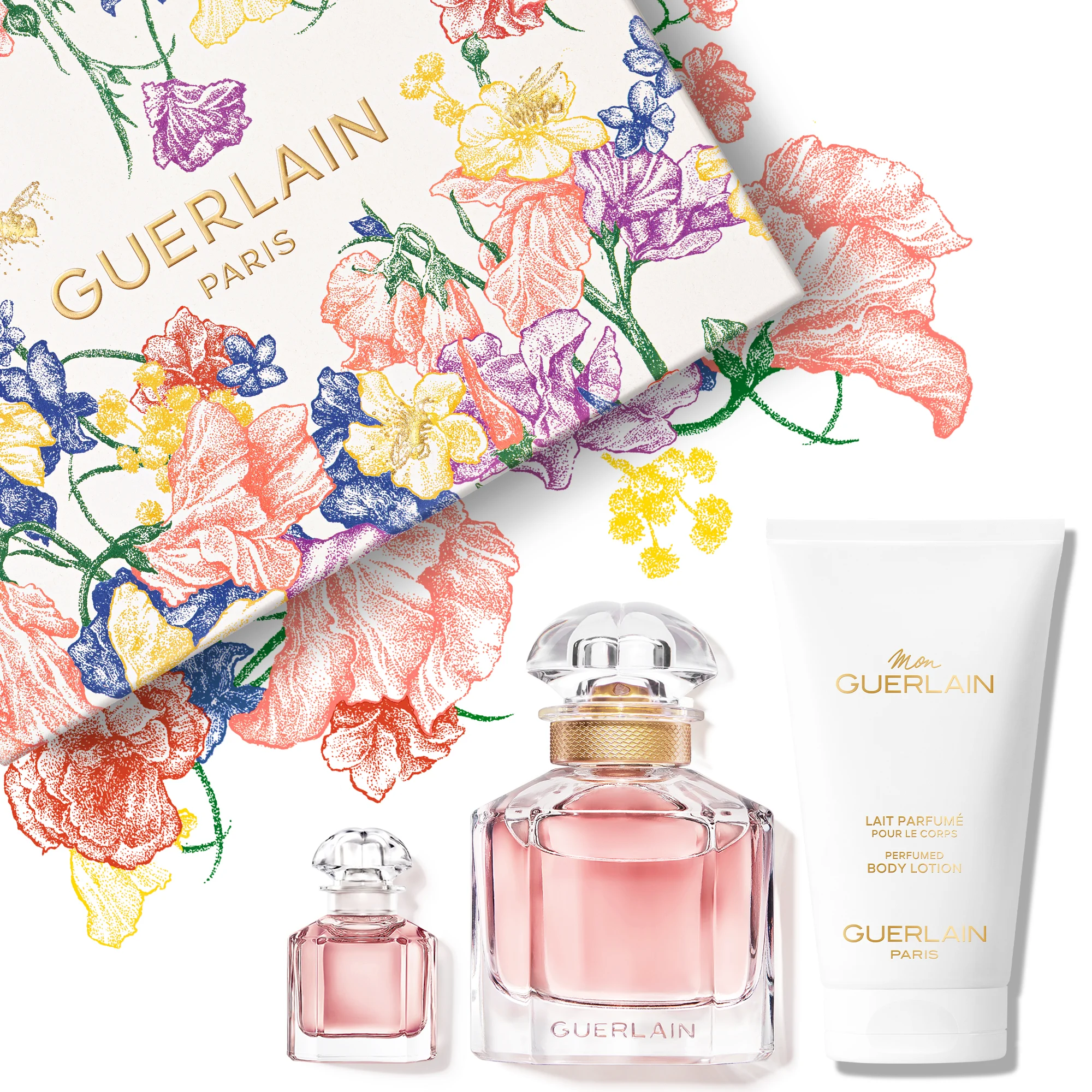 MON GUERLAIN - Coffret Eau de Parfum, Lait Corps, Miniature Parfum |