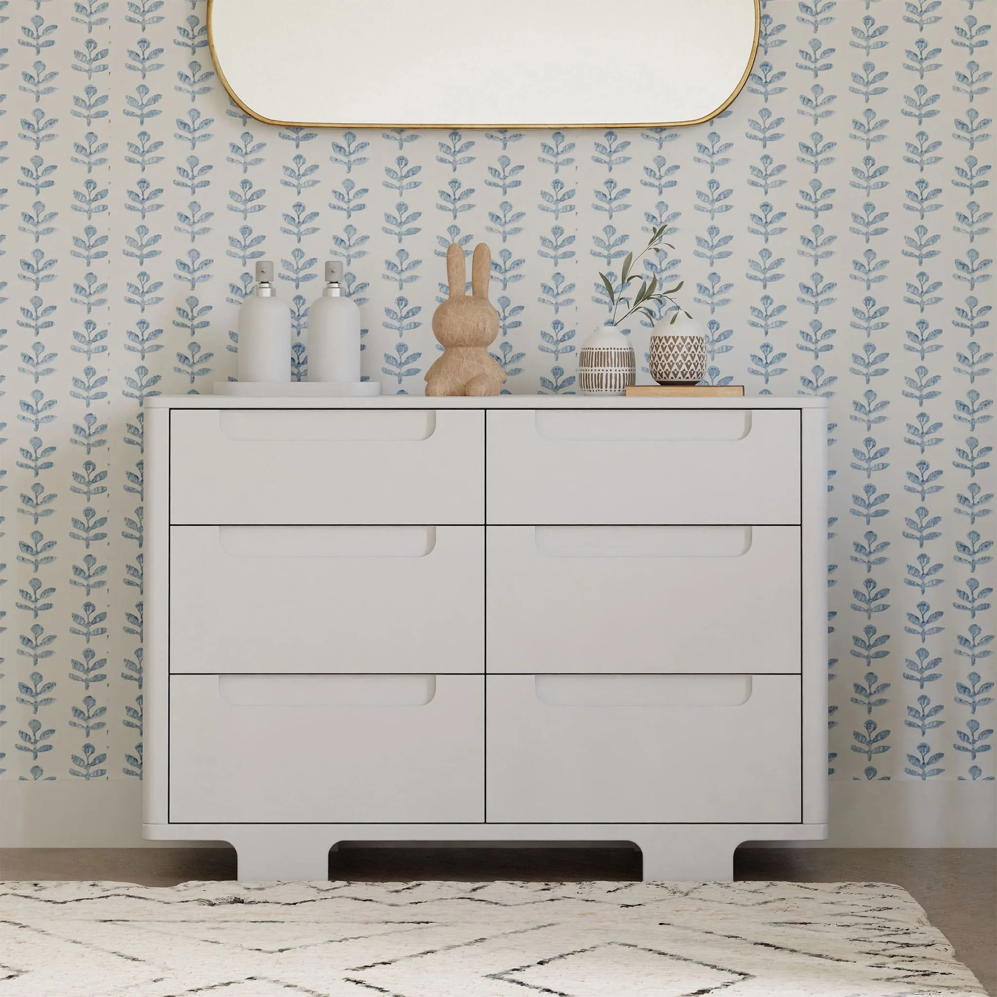 Babyletto Bureau 6 Tiroirs Yuzu - Blanc