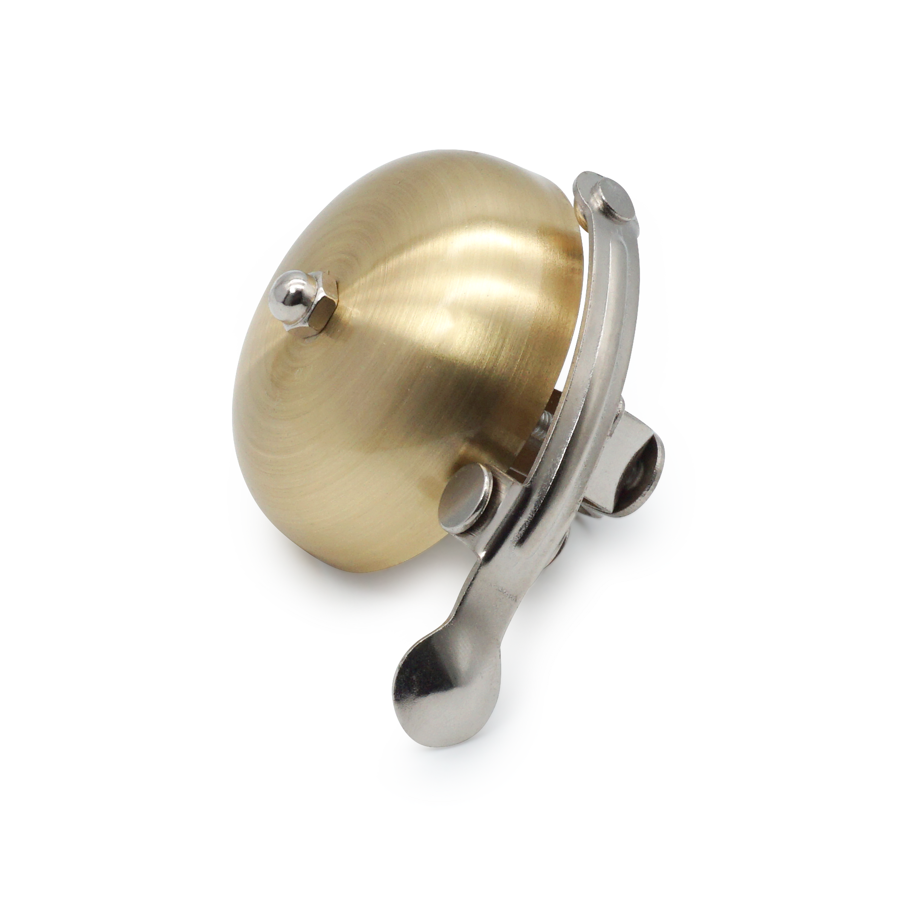 Universal Velo Glocke Klassische Fahrrad Klingel Gravel Bike Schelle im Retro Look - Gold