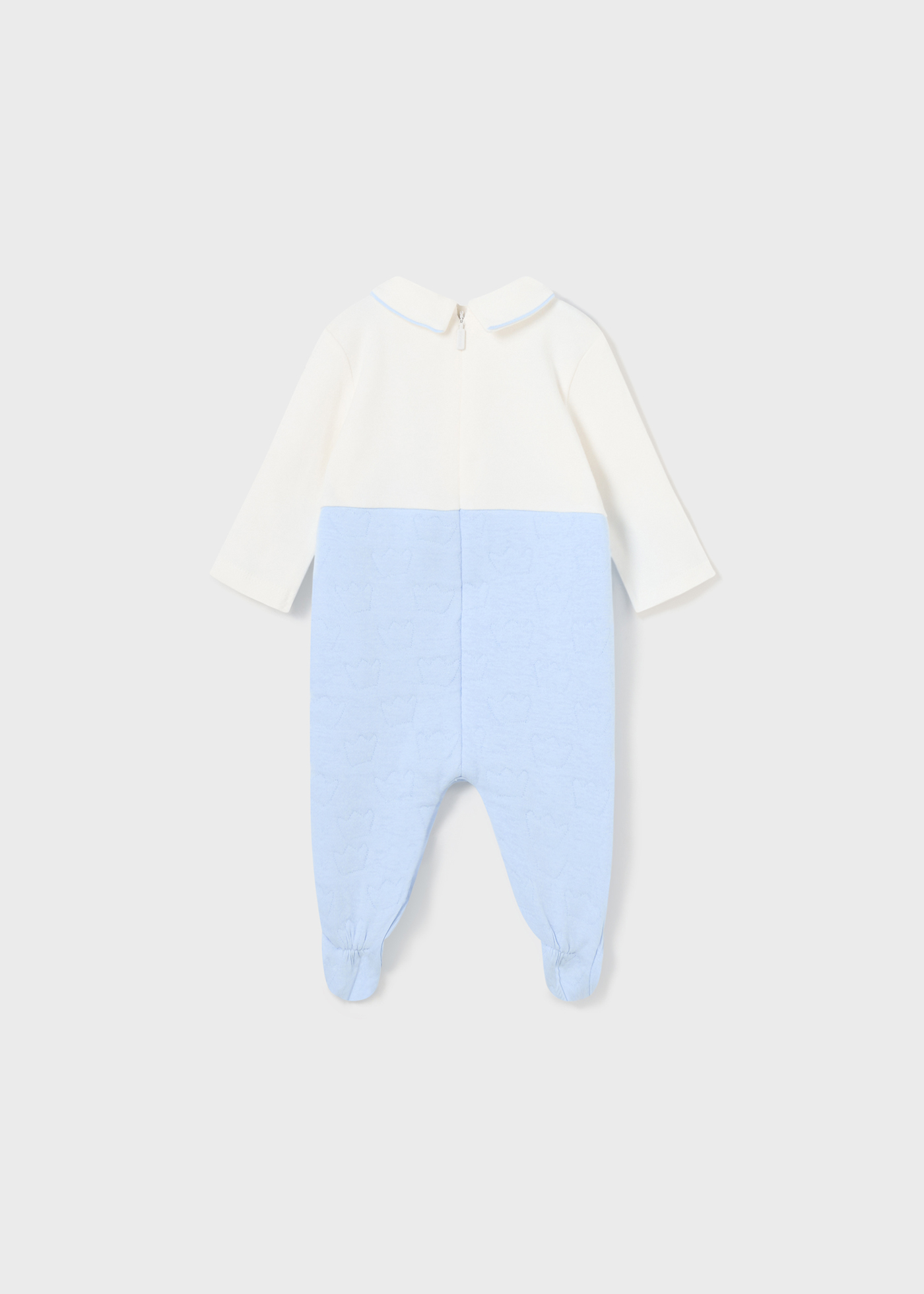 Macacão Better Cotton estilo jardineira para recém-nascido