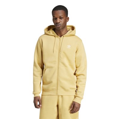 Sweatshirt zippé à capuche homme Ess Fz Hdy ADIDAS