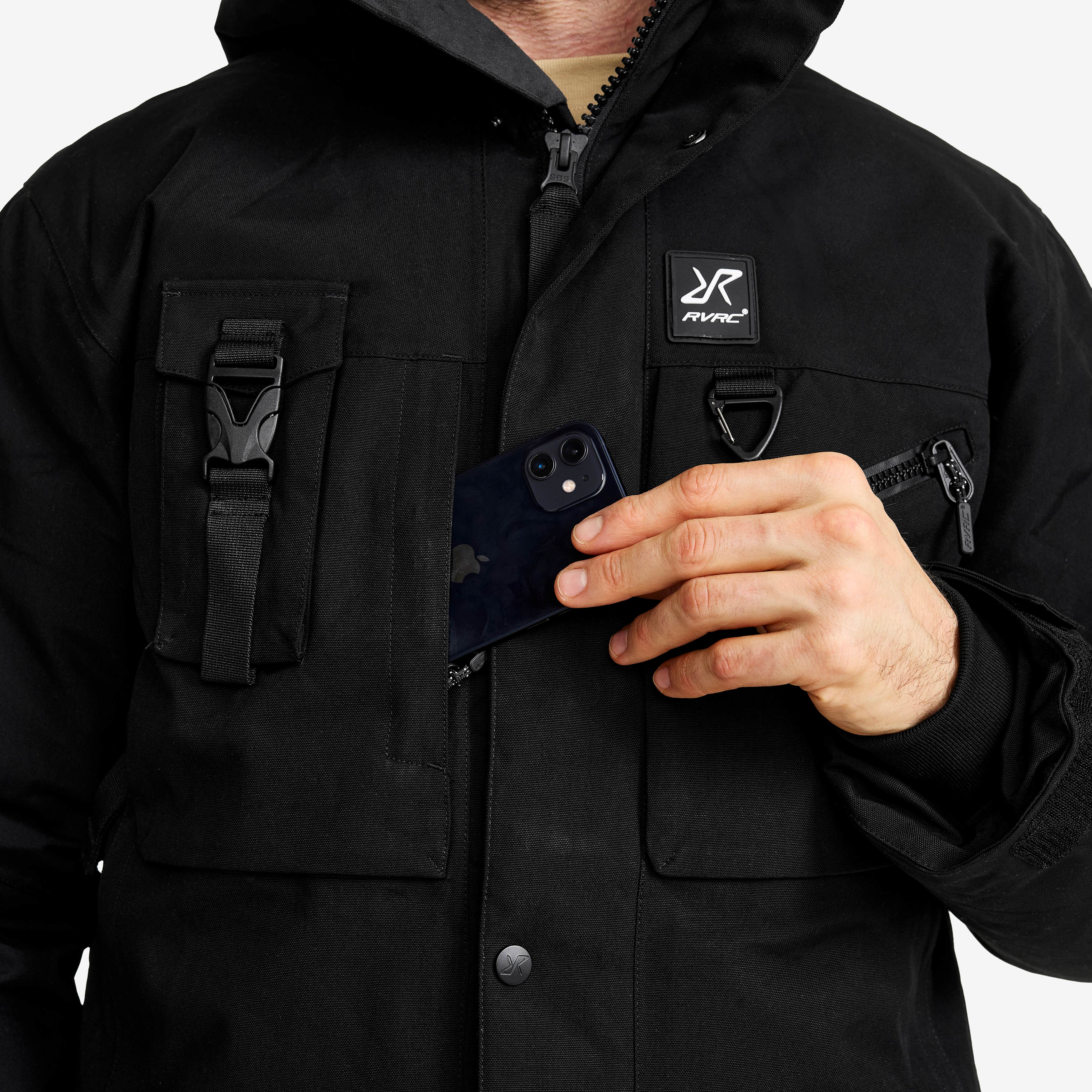 Saviour Tech 2L Insulated Parka Herre Black