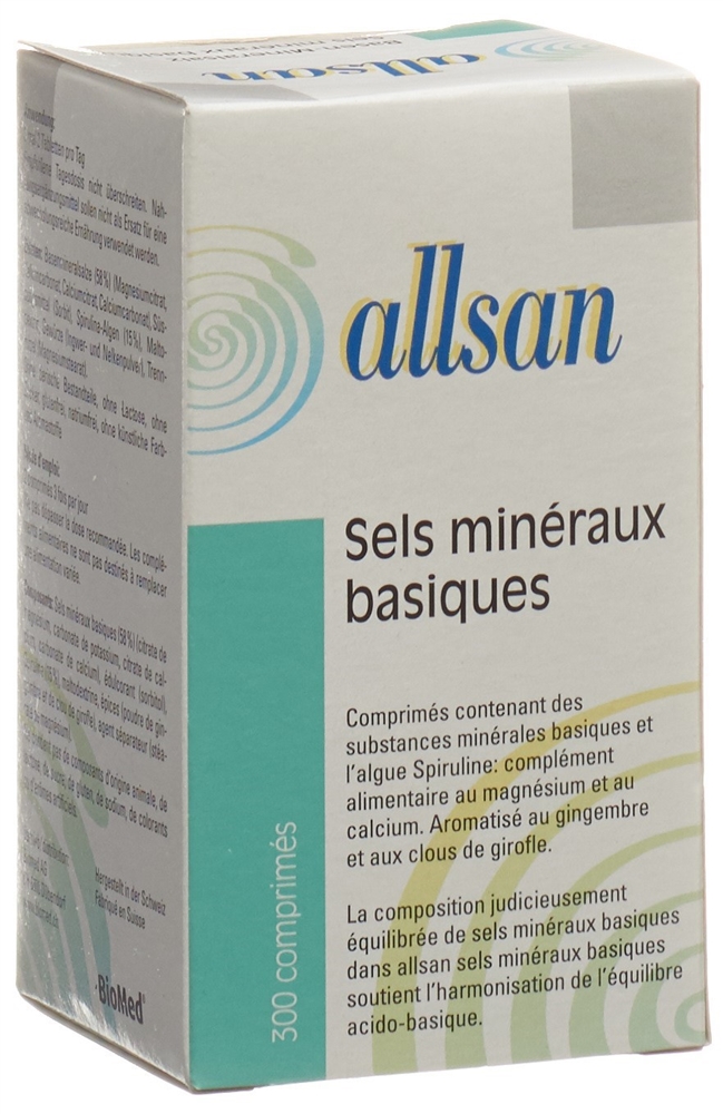 ALLSAN Basen Mineralsalz<br>300 Stück, Dose, Tablette