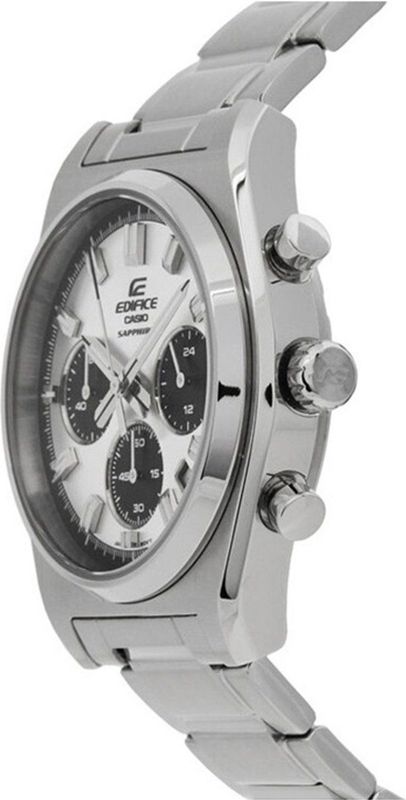 Edifice - EFB-730D-7AVUEF - Heren Horloge - Zilverkleurig - RVS - Quartz