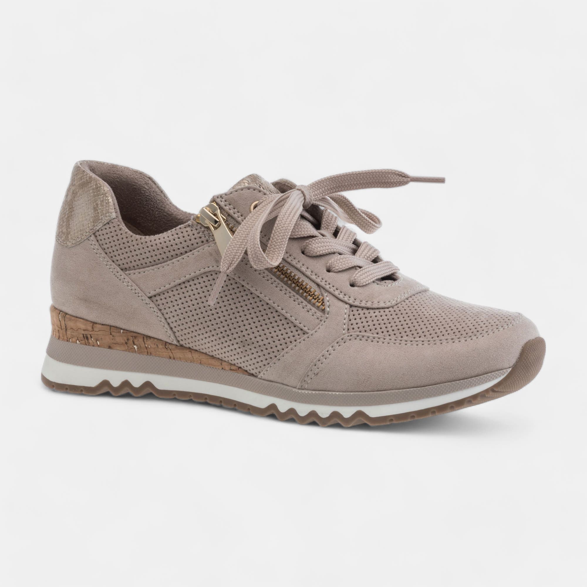 Baskets basses Femme beige