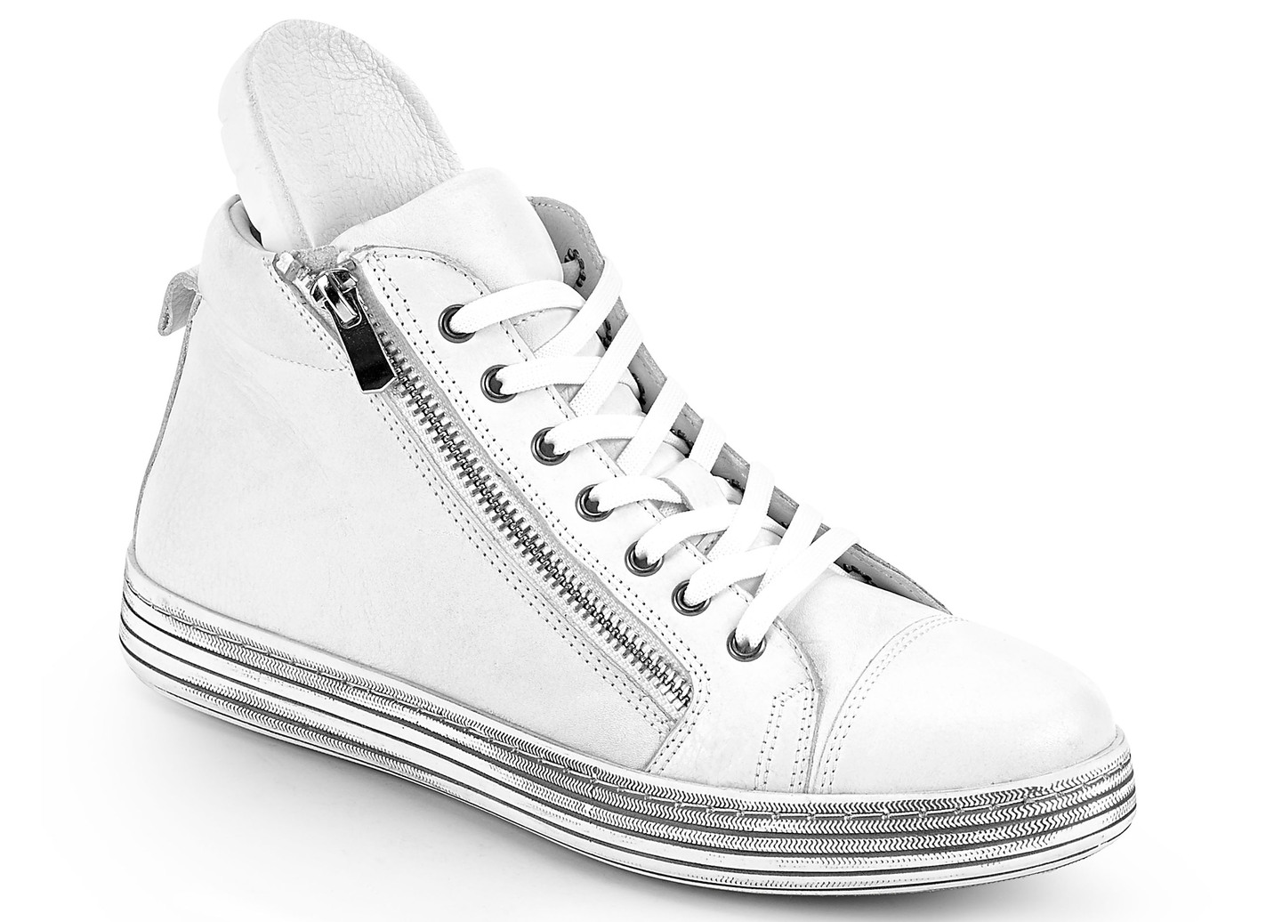 Gemini Schnür-Stiefelette mit praktischem Seitenreißverschluss