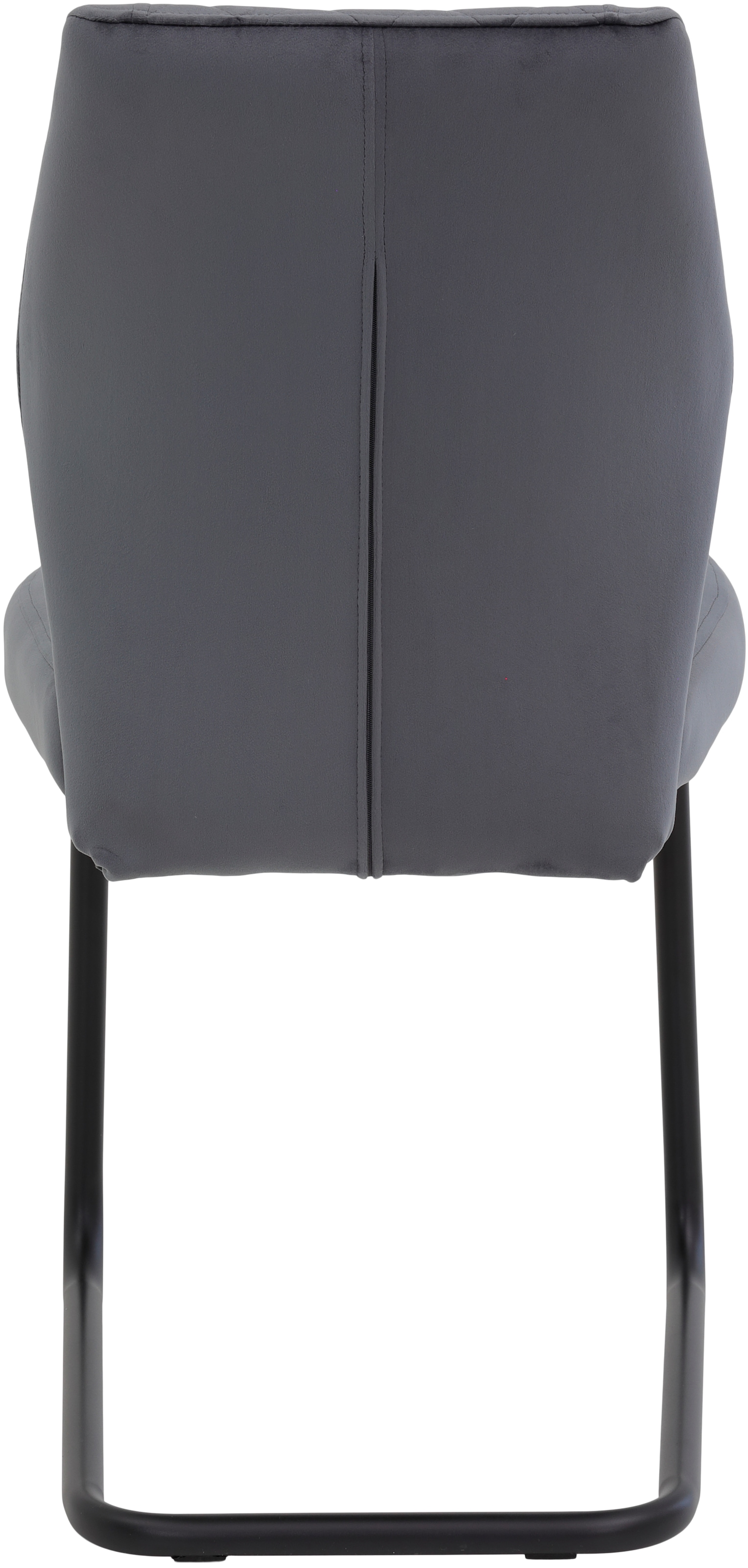 HELA Freischwinger »Freischwinger DALLAS 140kg belastbar, mit Rautensteppung« (Set) 4 Stk.Esszimmerstuhl, Rücken und Sitz ergonomisch gepolstert