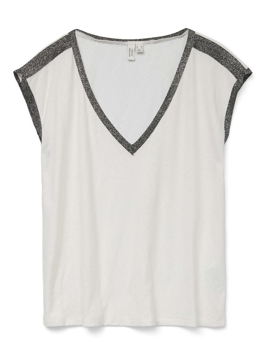 VERO MODA<br>Camiseta com decote em V