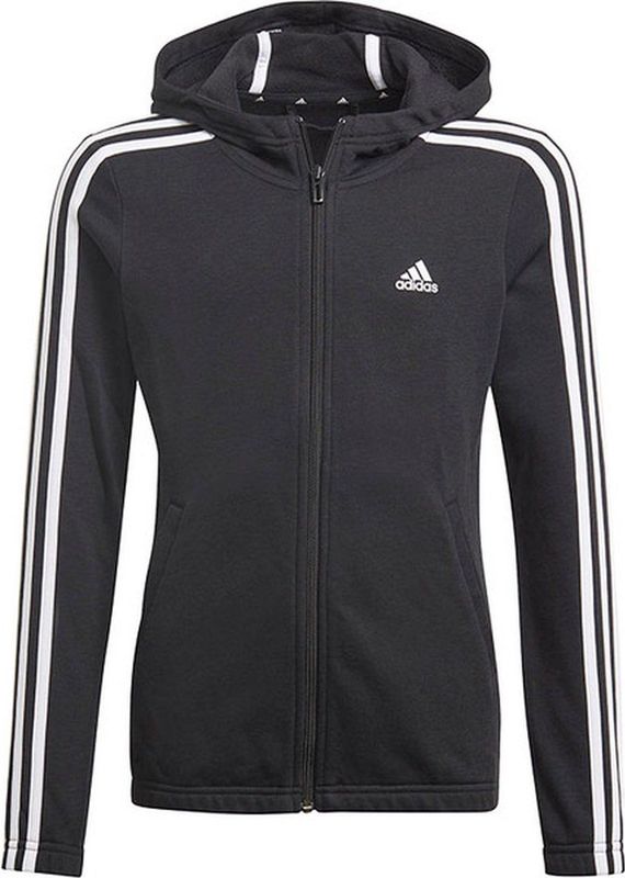 adidas - Essentials 3-Stripes - Hoodie - Zwart
