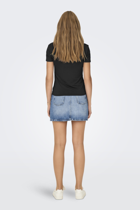 Only zwarte dames t-shirt