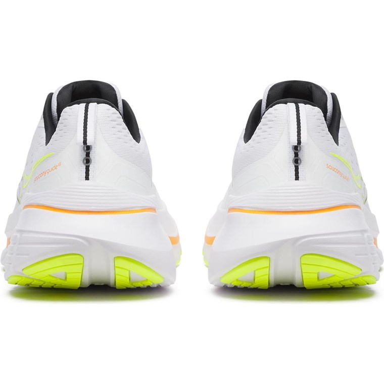 Saucony Guide 18 Mens White/Peel