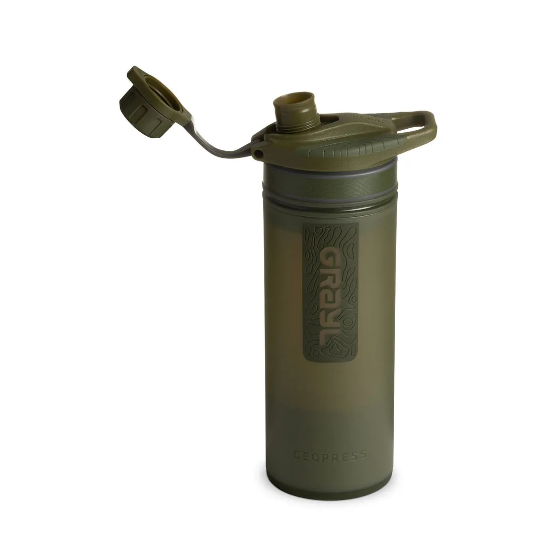Grayl Geopress Purifier Bottle Olive Drab
