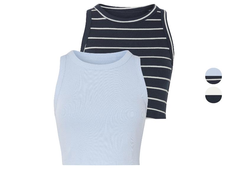 2 korte dames tops