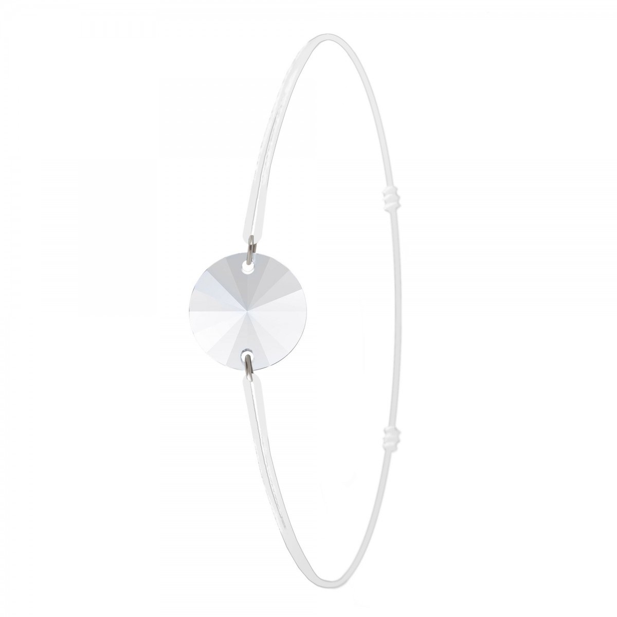 Bracelet élastique SC Crystal orné de Cristaux scintillants