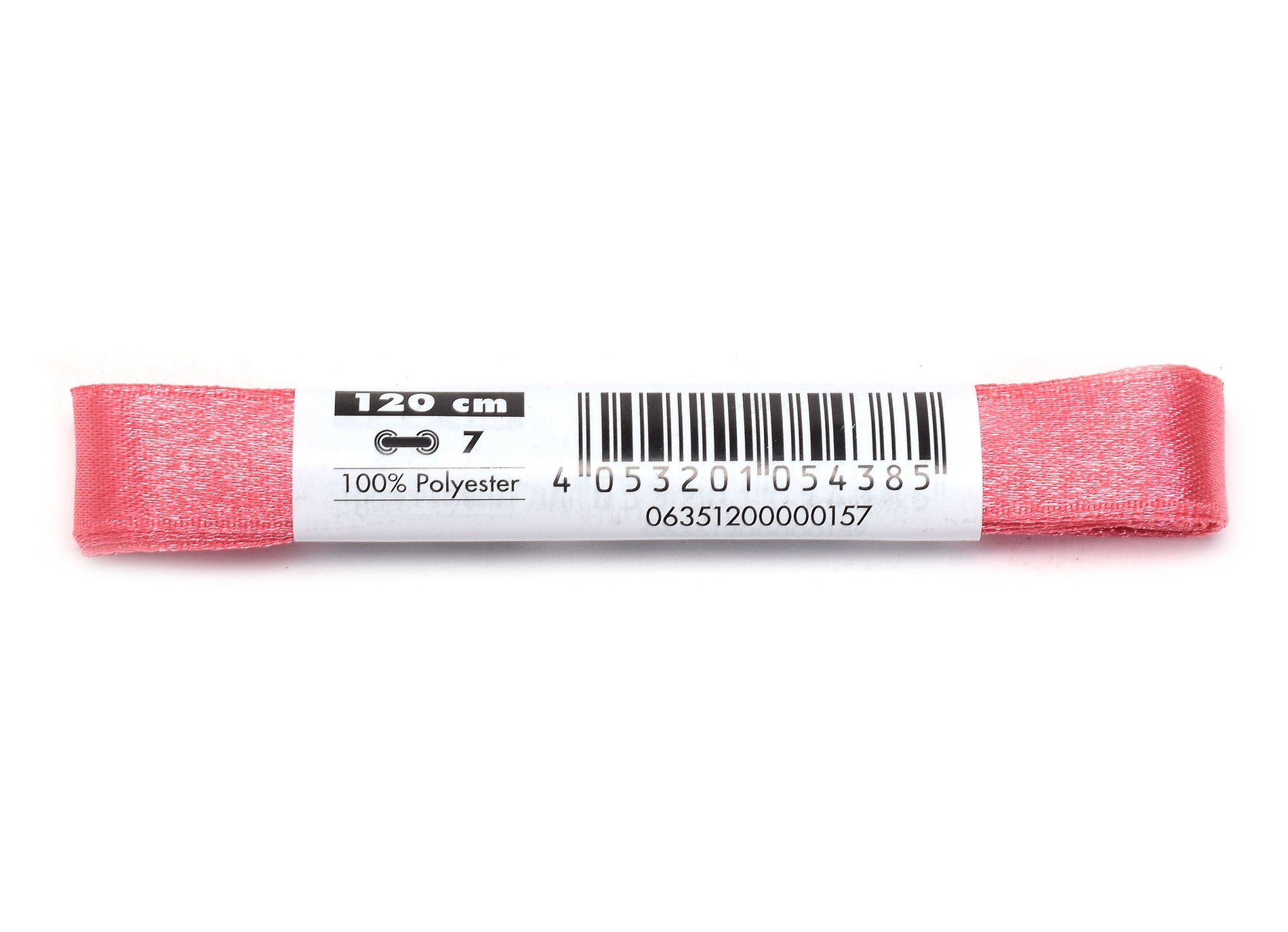 Lacet ruban 120 cm rose
