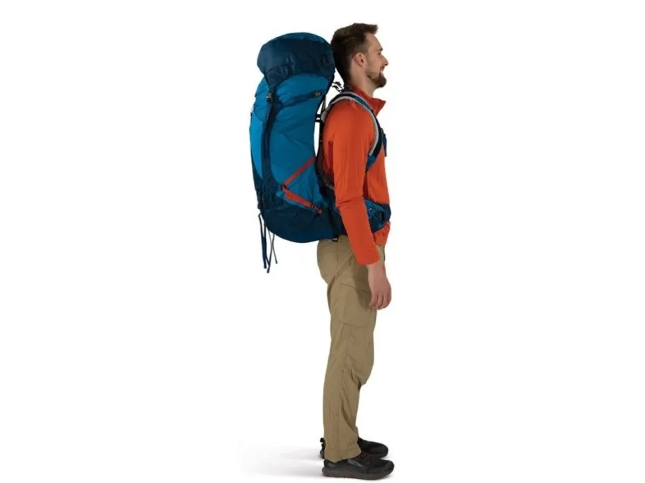 Trekking rygsæk Osprey Atmos AG LT 65 Navy L / XL