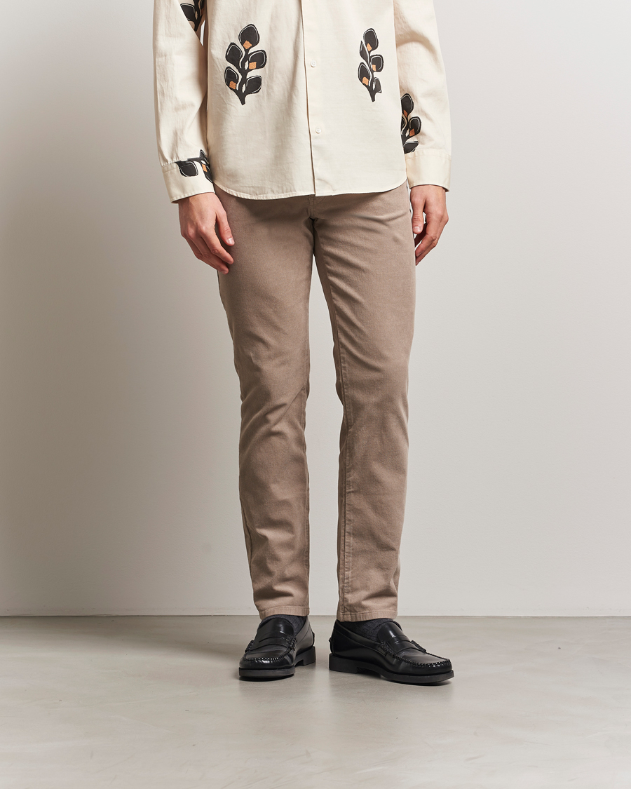 NN07 Tony Corduroy 5-Pocket Pants Timber Wolf