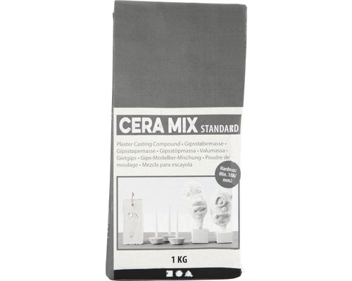 Lichtgrijze modelleerpleister Cera-Mix Standard