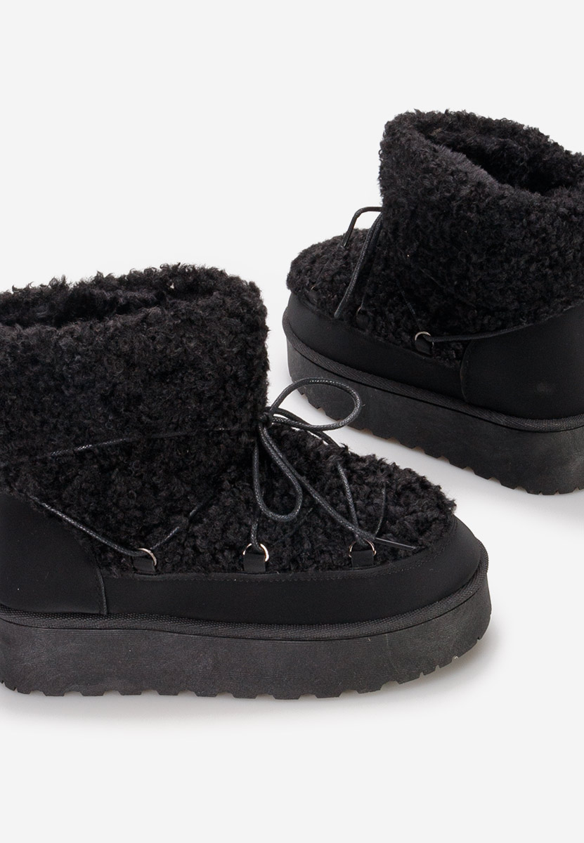 Bottes de neige femme noires Donata