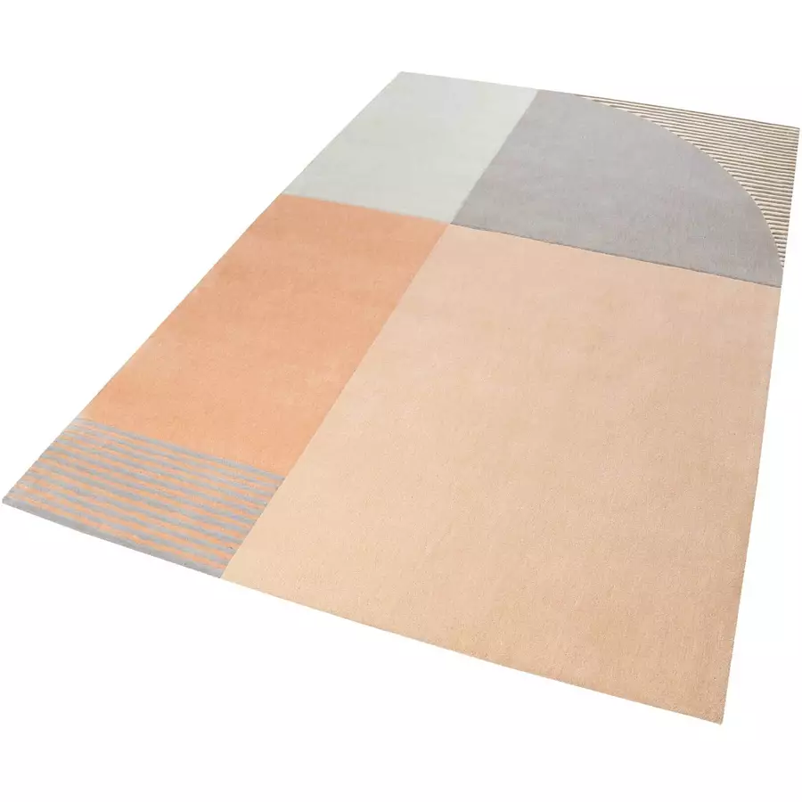 Esprit Kurzflorteppich Runway rosa