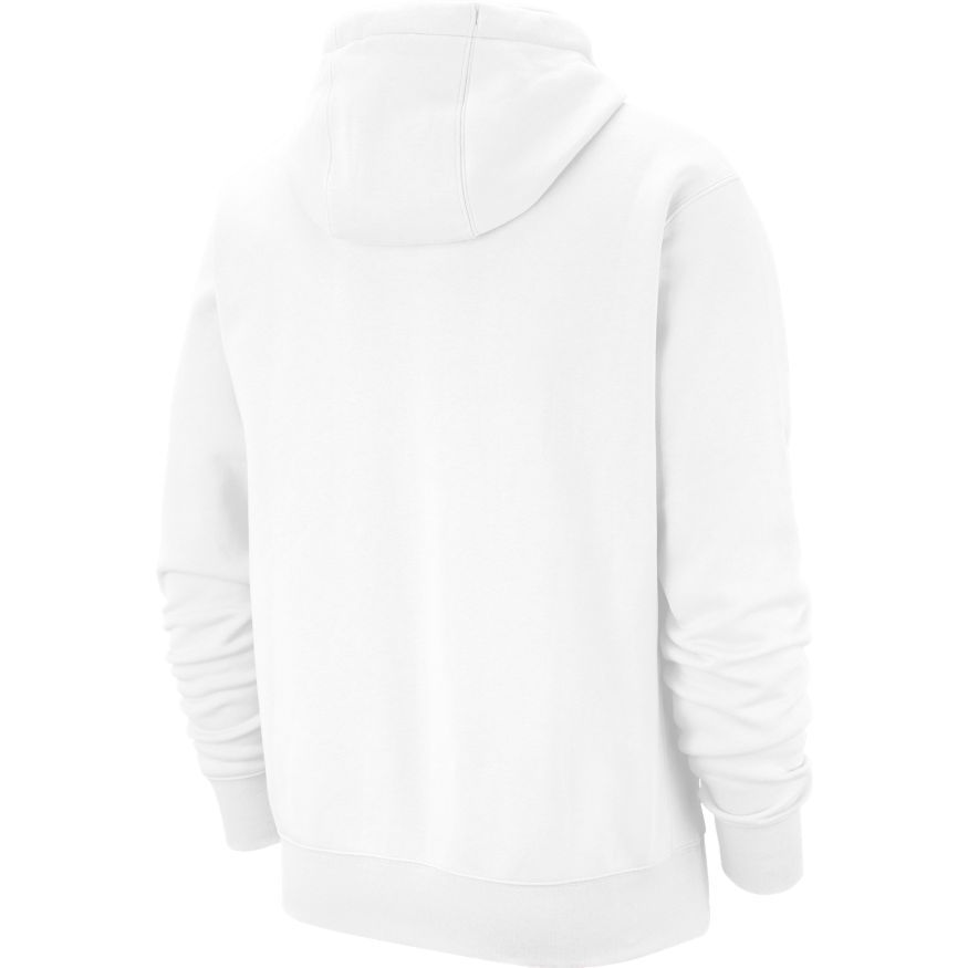 Nike Sweat à Capuche NSW Club - Blanc/Noir