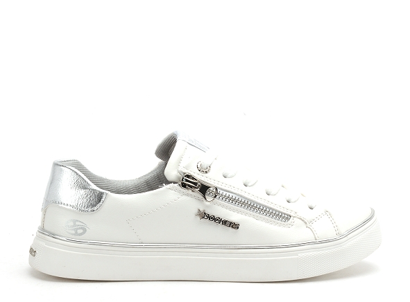 Dockers basses femme 44ma205 blanc