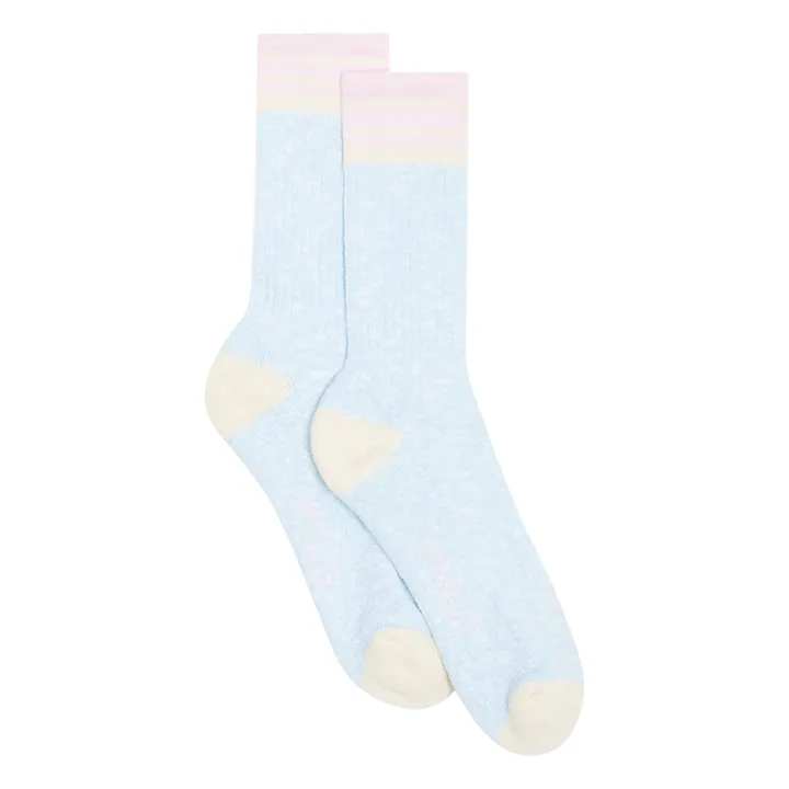 Ivy Ellis Chaussettes Hautes Big Sand | Bleu