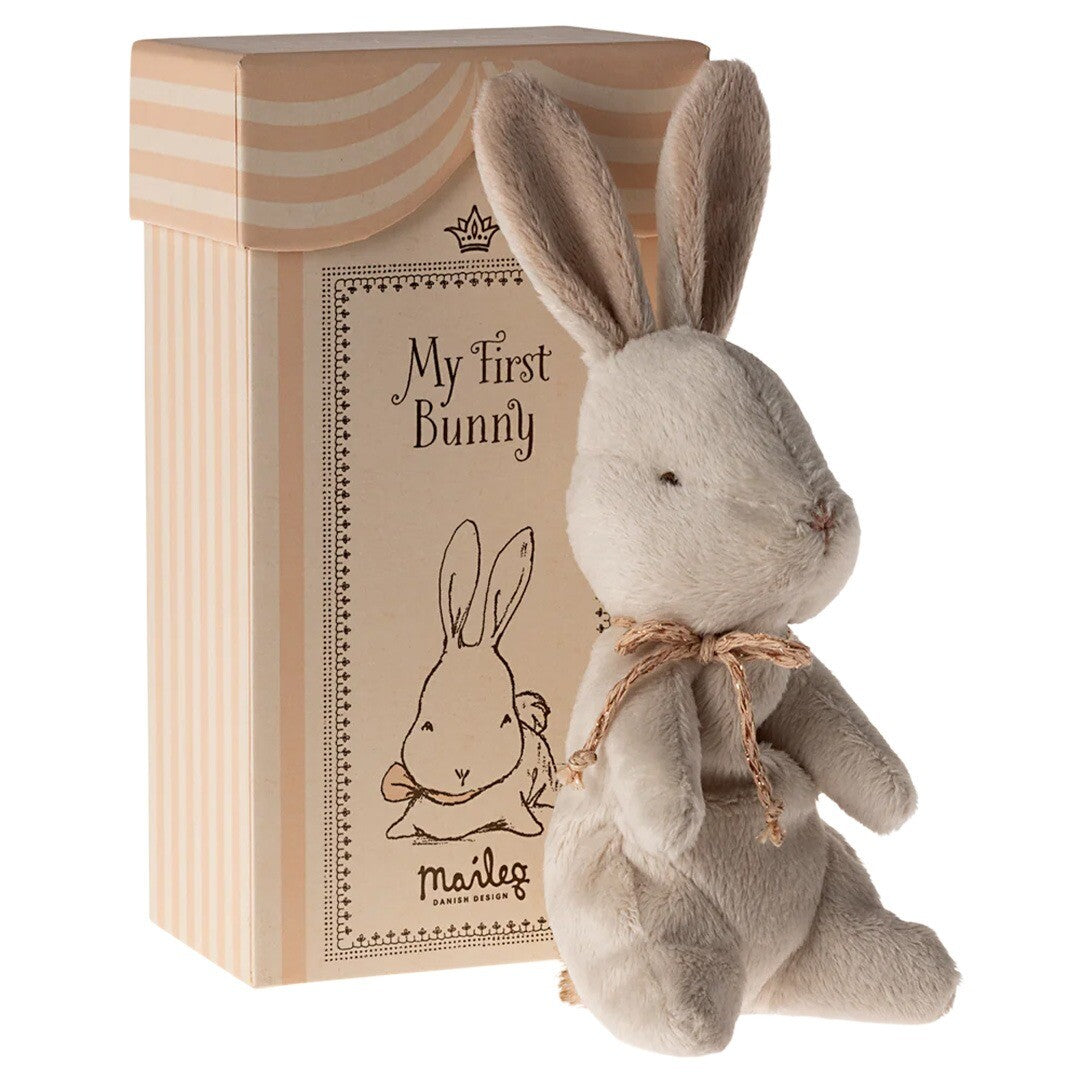Maileg knuffelkonijn my first bunny - off white