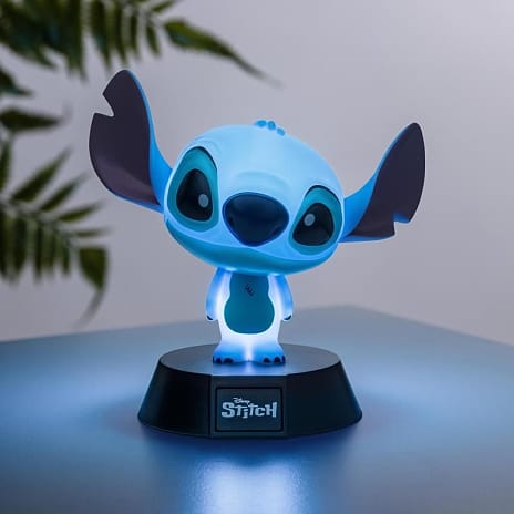 Stitch lampe - blå