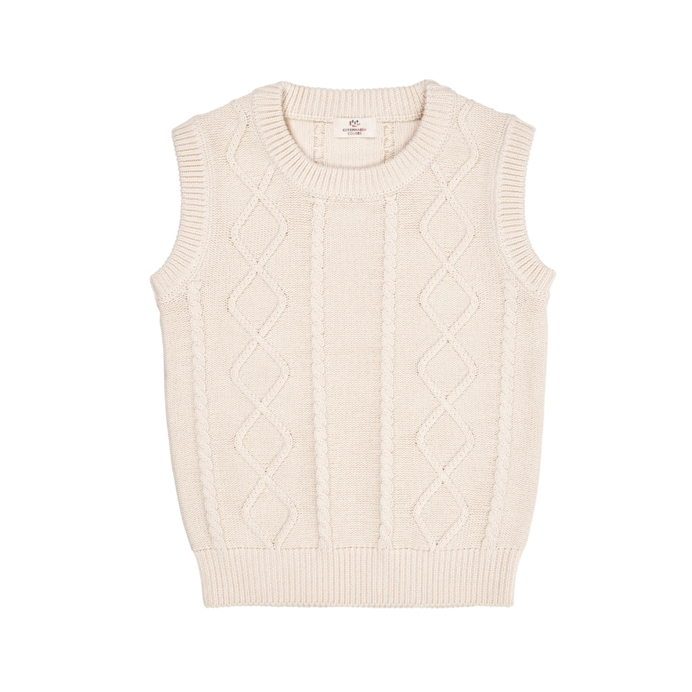 Copenhagen Colors Strik Vest Cable