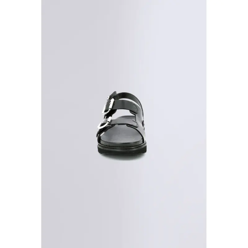 NEOSUMMER NOIR SANDALES Cuir Femme