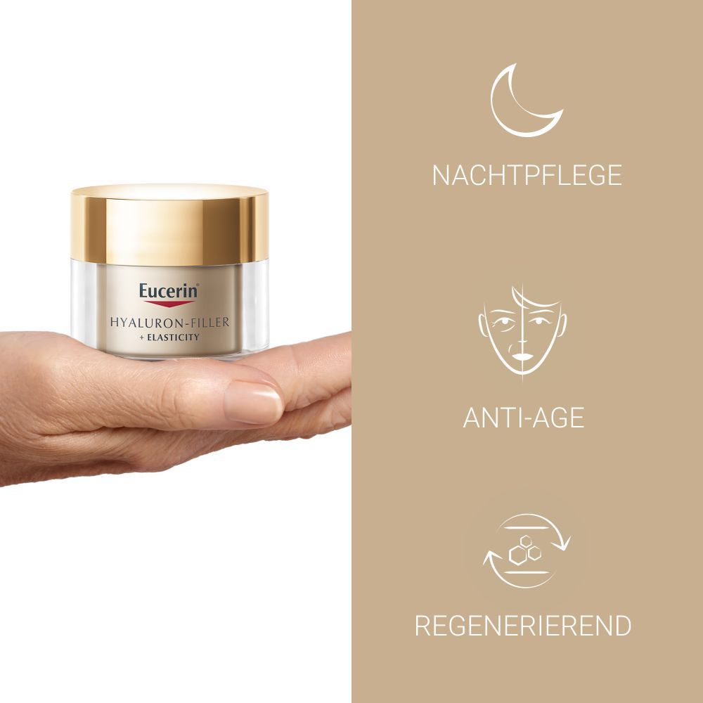 Eucerin® Hyaluron-Filler + ELASTICITY Nachtpflege