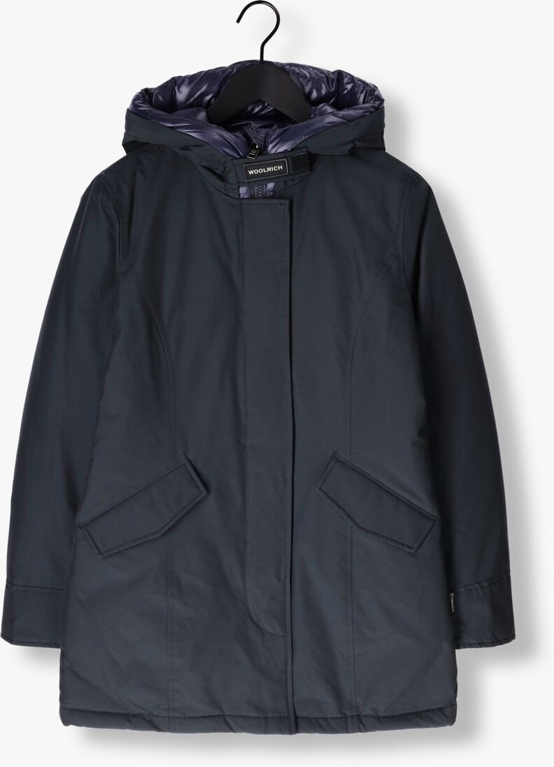 donkerblauwe woolrich parka's arctic parka