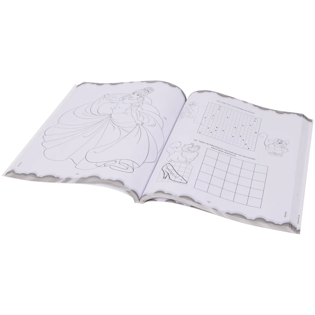 Spelletjes- en kleurboek Diverse varianten