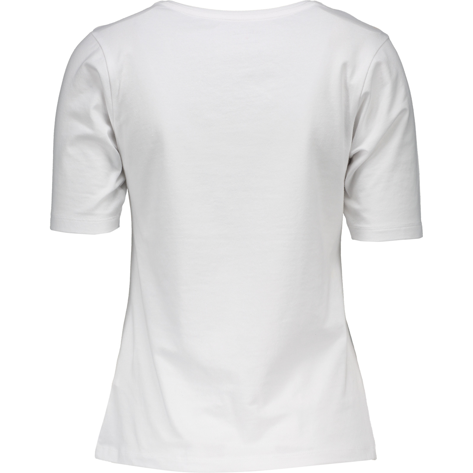 Damen-T-Shirt Stretch weiss
